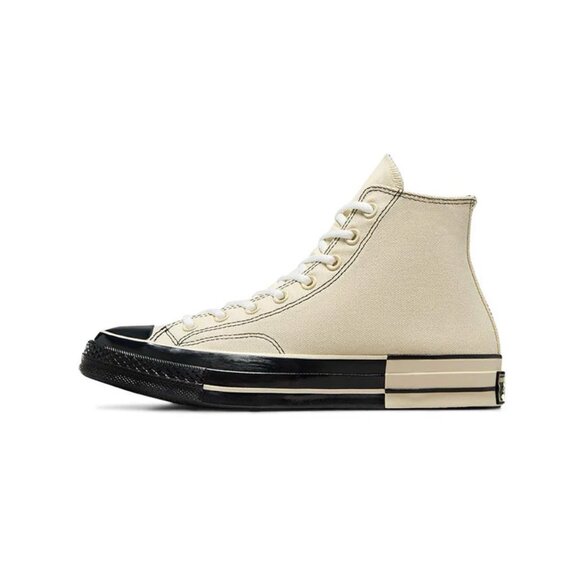 Converse - Unisex Chuck 70 High Top Shoes (A08188C) CREAM BLACK WOMEN'S 7.0 NEW - Picture 10 of 12